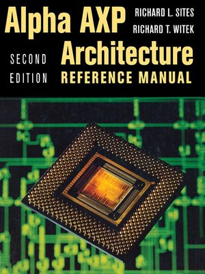 cover image of Alpha AXP Architecture Reference Manual